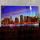 Glasbild T115, Wandbild Poster Motiv, 50x100cm ~ New York