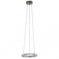 LED-Hngeleuchte HW152, Hngelampe Deckenleuchte Pendelleuchte, Kristallglas