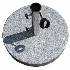 B-Ware (Stck abgebrochen SK1) | Sonnenschirm-Stnder Schirmstnder Granit ~ 20 kg marmoriert