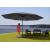 Sonnenschirm Meran Pro, Gastronomie Marktschirm ohne Volant  5m Polyester/Alu 28kg ~ anthrazit mit Stnder