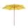 Sonnenschirm Florida, Gartenschirm Marktschirm,  3m Polyester/Holz ~ gelb