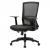 Brostuhl HWC-J90, Schreibtischstuhl, ergonomische S-frmige Rckenlehne, verstellbare Taillensttze ~ schwarz