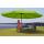 Sonnenschirm Meran Pro, Gastronomie Marktschirm mit Volant  5m Polyester/Alu 28kg ~ grn ohne Stnder