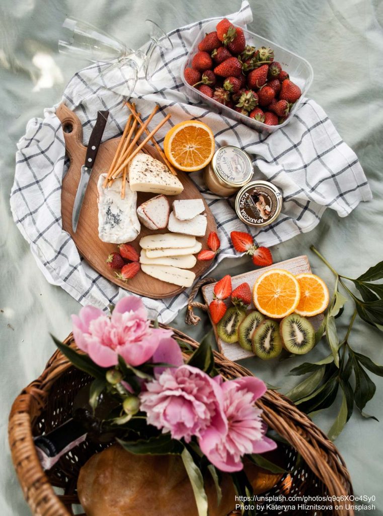 Snacks für Picknick