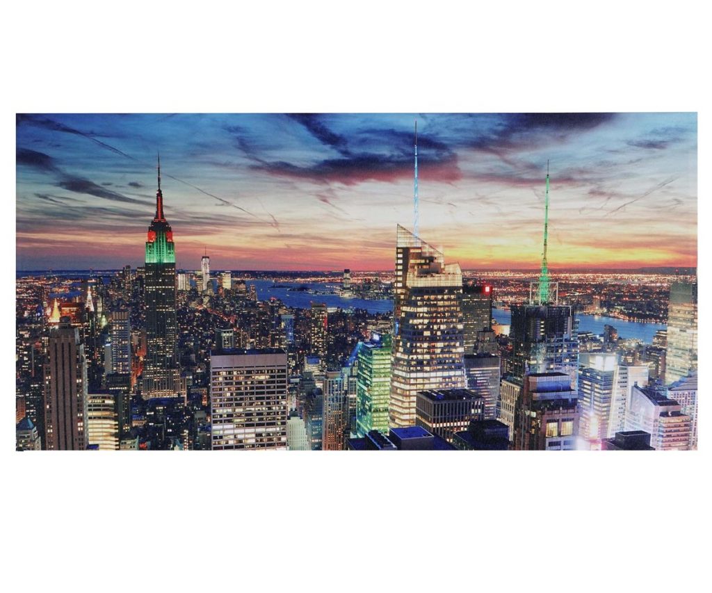 LED-Leuchtbild New York