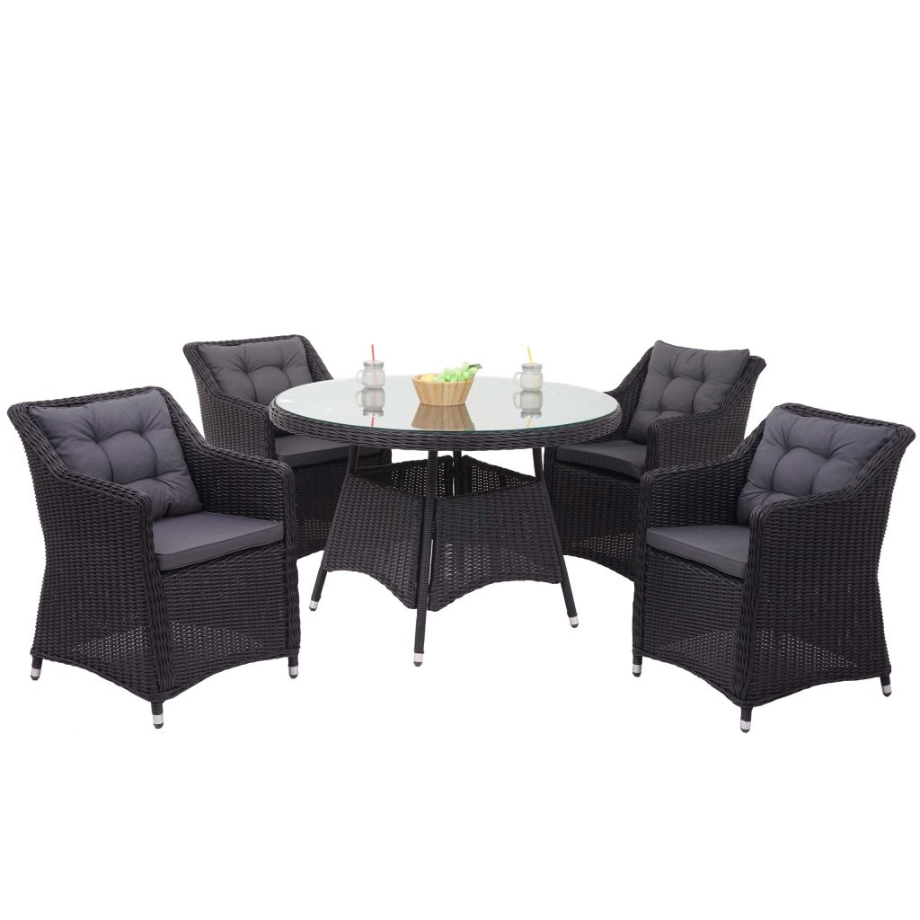 Poly-Rattan Garnitur HWC-F51