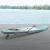 Paddleboard HLO-PX14 320x76x15cm bis 150 kg ~ Green / White / Grey
