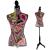 Schneiderpuppe T222, Schaufensterpuppe Torso weiblich, Fiberglas ~ High Heels