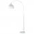 Reality|Trio Bogenlampe Stehleuchte Höhe: 150 - 210cm Schirm: 30cm ~ weiß