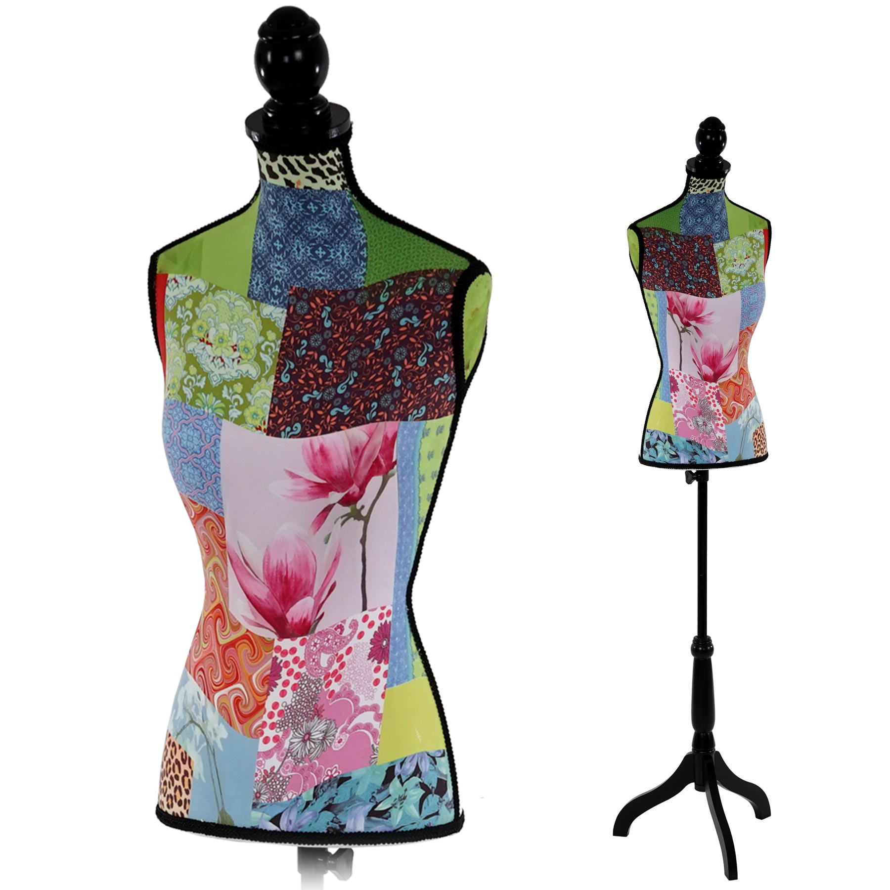 Schneiderpuppe T222, Schaufensterpuppe Torso weiblich, Fiberglas/Schaumstoff - Bild 17 von 24