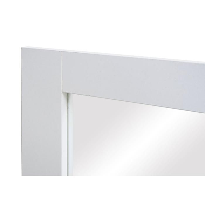 Wandspiegel HWC-L86, Badezimmer Badspiegel Spiegel Badmbel, MVG-zertifiziert 72x52cm ~ wei