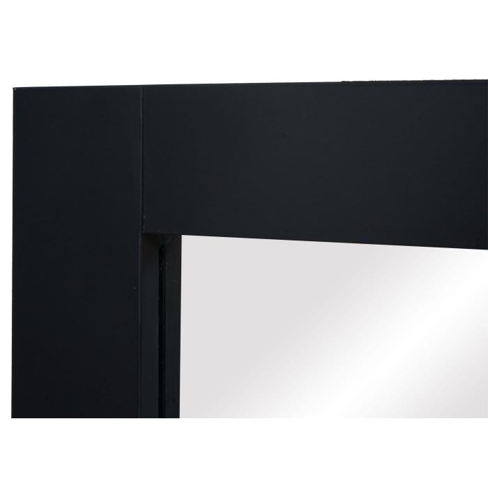 Wandspiegel HWC-L86, Badezimmer Badspiegel Spiegel Badmbel, MVG-zertifiziert 72x52cm ~ schwarz