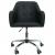 Bürostuhl HWC-L92, Drehstuhl Schreibtischstuhl Computerstuhl Bürosessel Stuhl, mit Armlehne ~ Kunstleder schwarz