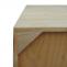 Nachttisch HWC-L95, Kommode Beistelltisch Nachtschrank Schrank, Schublade Mango-Holz 51x45x40cm MVG-zertifiziert, natur