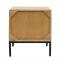 Nachttisch HWC-L95, Kommode Beistelltisch Nachtschrank Schrank, Schublade Mango-Holz 51x45x40cm MVG-zertifiziert, natur