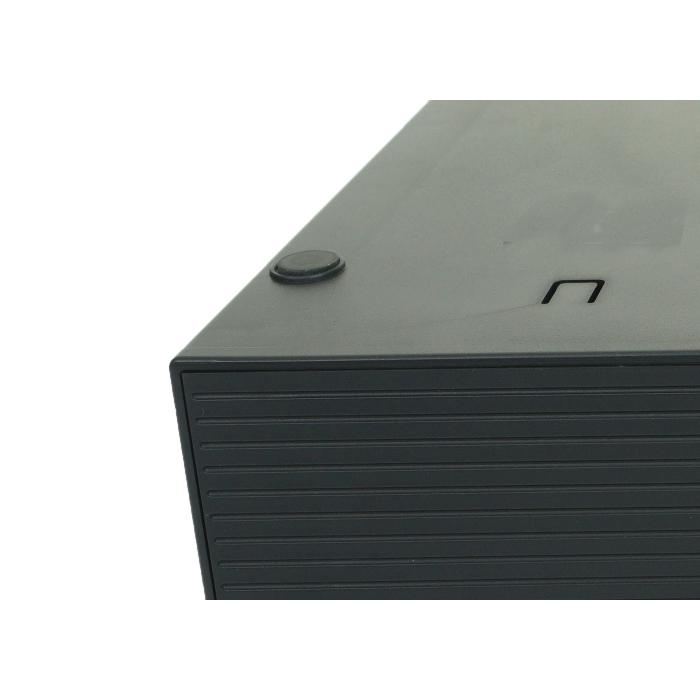 Monitorerhhung HWC-L99, Monitorstnder Bildschirmerhhung Aufbewahrungsbox mit 4 Schubladen und 15 Fchern 13x34x31cm