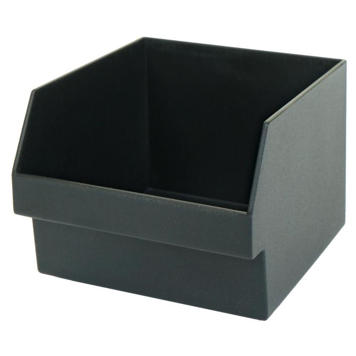 Teebeutelhalter HWC-M10, Teebox Aufbewahrungsbox, Teeaufbewahrung, 12 herausnehmbare Fcher, 30x33x8cm schwarz