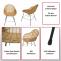 Erstes Foto mit wichtigen Merkmalen fr Produkt Esszimmerstuhl HWC-M28, Kchenstuhl Korbstuhl Rattansessel Rattanstuhl Stuhl, Kubu Rattan Metall