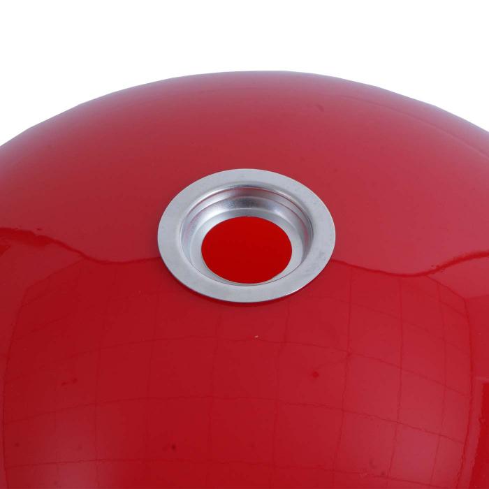 Lampenschirm HWC-M34 fr Bogen- und Pendelleuchte, Ersatzschirm,  40cm, Kunststoff ~ rot