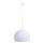 Pendelleuchte HWC-M34, Hängelampe Hängeleuchte Lampe, Ø 40cm Schirm, Kunststoff ~ weiß Pendelleuchte HWC-M34, Hängelampe Hängeleuchte Lampe, Ø 40cm Schirm, Kunststoff ~ weiß