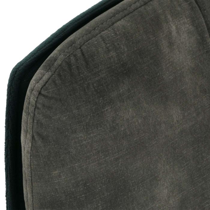 2er-Set Esszimmerstuhl HWC-M68, Kchenstuhl Lehnstuhl, drehbar Auto-Position, Metall Stoff/Textil ~ grn