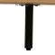 Couchtisch HWC-M49, Wohnzimmertisch Tisch, 3D-Design 2 Schubladen MDF Metall 46x110x55cm ~ natur