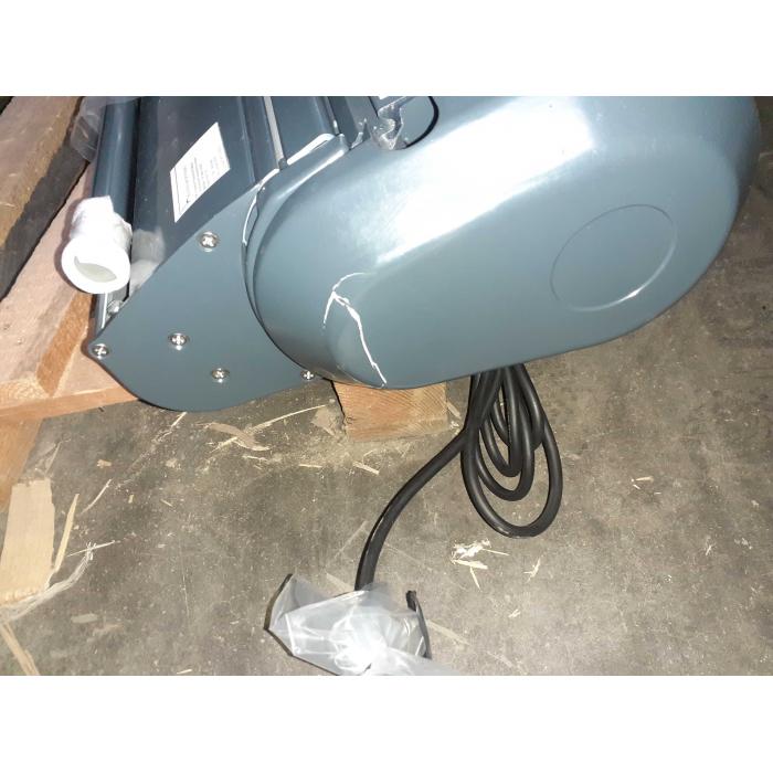 B-Ware (Motor hat Kratzer SK2) | Elektrische Vollkassetten-Markise T124, 5x3m ausfahrbarer Volant ~ Polyester anthrazit