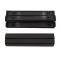 Campingset HWC-N50, Tisch 4x Stuhl Klappstuhl Anglerstuhl faltbar, Metall ~ schwarz