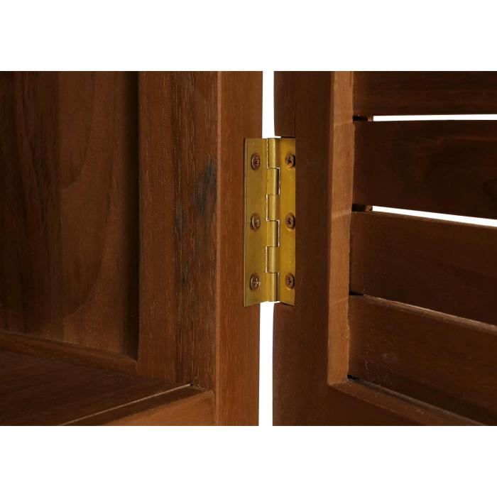 Teak-Badezimmer-Set HWC-M87, Waschtisch Hochschrank Wandspiegel Badezimmer, hochwertiges B-Grade-Teak
