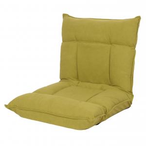 Bodensessel HWC-N44, Relaxsessel Bodenkissen Bodensofa Klappsessel 6 Relaxpositionen, stabiles Gestell Samt ~ grn