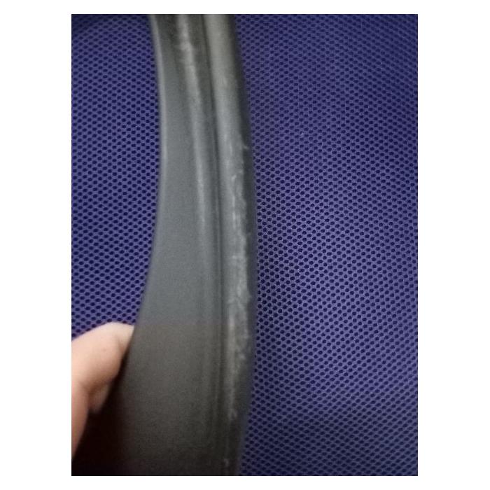 Defekte Ware (Kratzer, Riss, SK 4) | Brostuhl HWC-L44, ergonomische Rckenlehne, Netzbezug Stoff/Textil ~ lila
