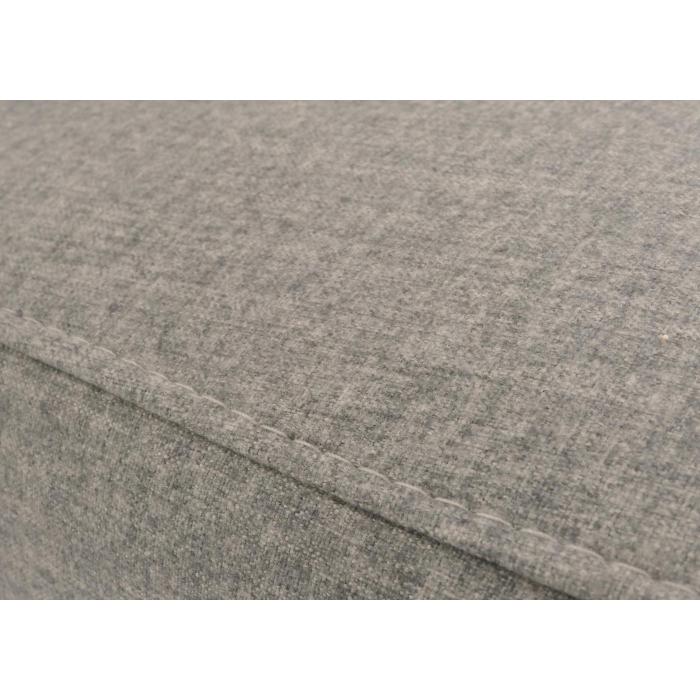 2er-Set Esszimmerstuhl HWC-N66, Stuhl Kchenstuhl Lehnstuhl Massivholz Stoff/Textil grau, weie Beine