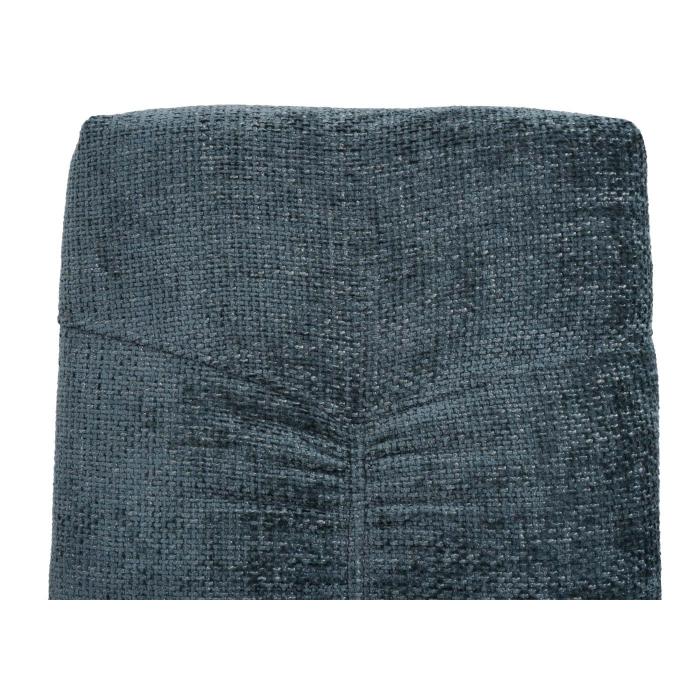 2er-Set Esszimmerstuhl HWC-G56, Kchenstuhl Freischwinger Stuhl Lehnstuhl, Metall Stoff/Textil Chenille ~ blau-grn