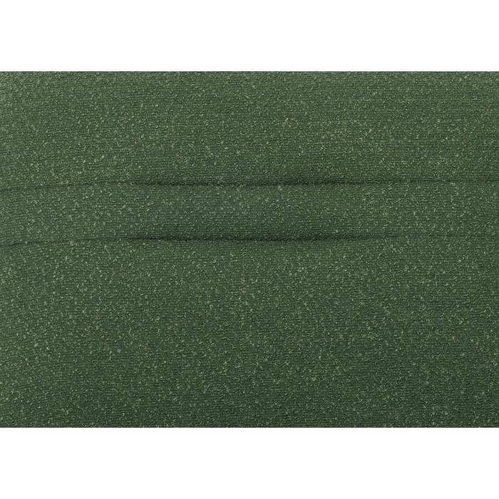 Sitzbank HWC-H70, Esszimmerbank Bank Polsterbank, Lehne Stoff/Textil Boucl Edelstahl gebrstet 180cm ~ grn