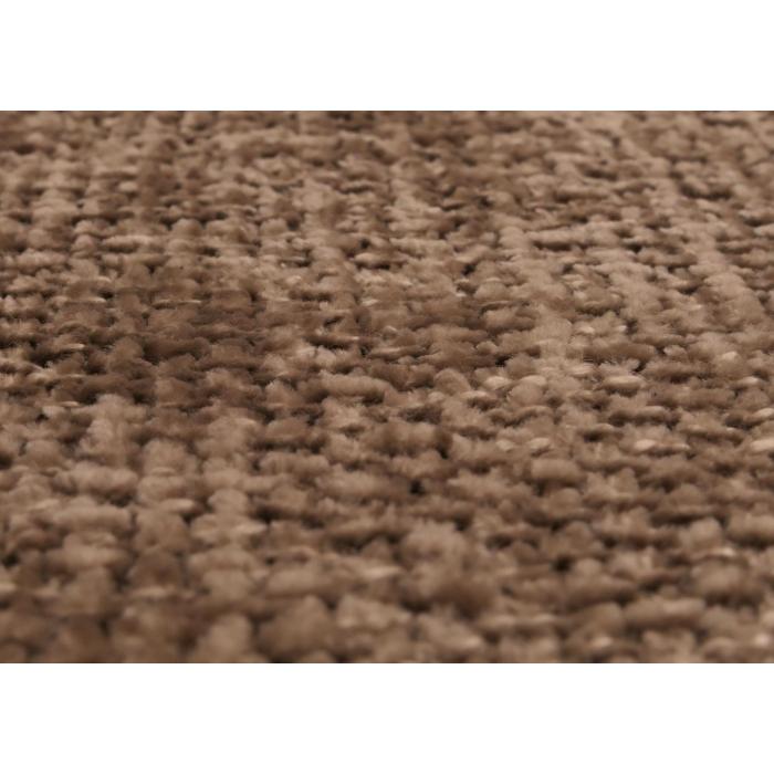 Sitzbank HWC-K16, Esszimmerbank Bank Polsterbank, Rckenlehne Stoff/Textil Chenille Metall 160cm ~ braun