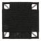 3er-Set Blumentisch HWC-N70, Beistelltisch Tisch Blumenstnder Ablage, stapelbar, Metall Papierseil ~ anthrazit