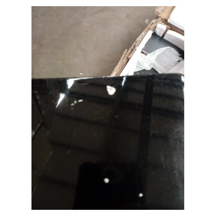Defekte Ware (zerkratzt, SK 4) | Waschbeckenunterschrank HWC-B19, Badezimmer, hochglanz Soft-Close 50x60cm ~ schwarz