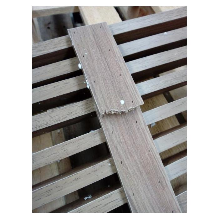 B-Ware (Holz in Tr gebrochen SK4) | Kommode HWC-M45, Schrank Sideboard Anrichte Highboard, 3D-Design 95x90x44cm, braun