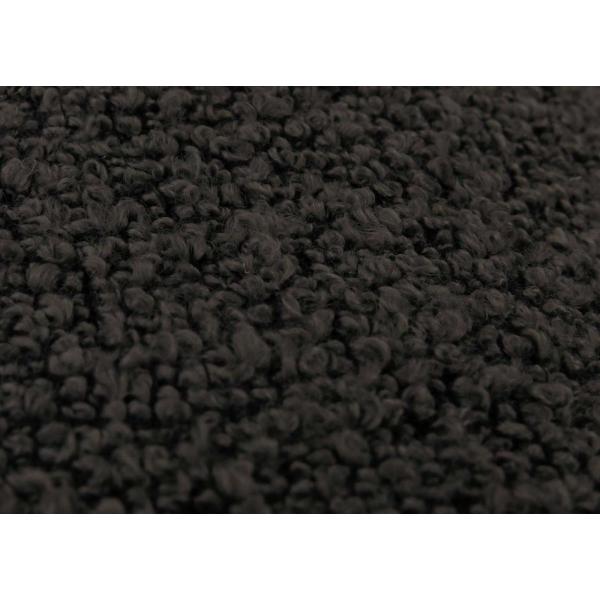 Esszimmerstuhl HWC-G66, Kchenstuhl Stuhl, drehbar Auto-Position Stoff/Textil Boucl MVG ~ dunkelgrau