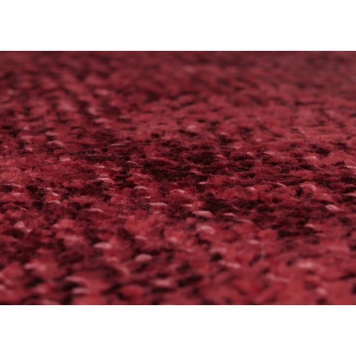 2er-Set Esszimmerstuhl HWC-N73, Kchenstuhl, drehbar Auto-Return, Stoff/Textil Chenille (490g/m) ko-Tex ~ bordeaux