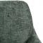 2er-Set Esszimmerstuhl HWC-N74, Kchenstuhl, drehbar Auto-Return, Stoff Chenille (490g/m) ko-Tex ~ grn