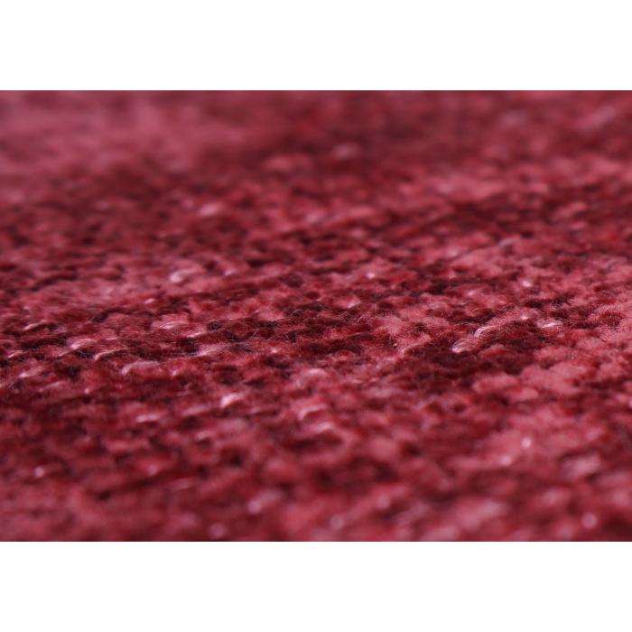 2er-Set Esszimmerstuhl HWC-N74, Kchenstuhl, drehbar Auto-Return, Stoff Chenille (490g/m) ko-Tex ~ bordeaux