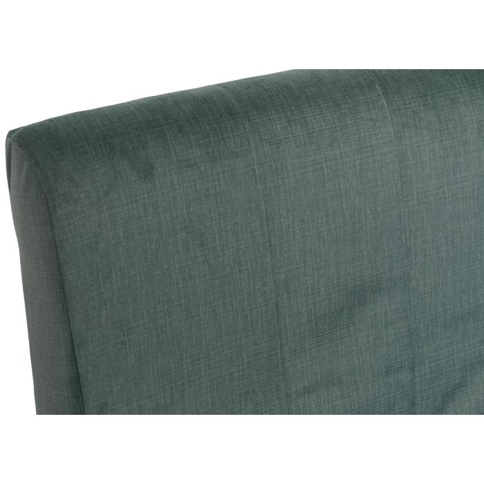 Schlafsessel HWC-K29, Klappsessel Schlafsofa Gstebett, Liegeflche 190x100cm, Stoff Chenille (370g/m) ~ blau-grn
