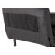 Schlafsessel HWC-K29, Klappsessel Schlafsofa Gstebett, Liegeflche 190x100cm, Stoff Chenille (370g/m) ~ dunkelgrau
