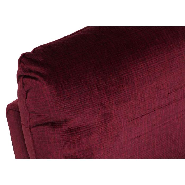 Fernsehsessel HWC-K62, Sessel Relaxsessel TV-Sessel, Liegefunktion Aufstehhilfe elektrisch, Metall Chenille ~ bordeaux