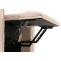 Fernsehsessel HWC-K63, Relaxsessel, Liegefunktion Aufstehhilfe Massage Heizfunktion, Stoff 220g/m Chenille ~ creme