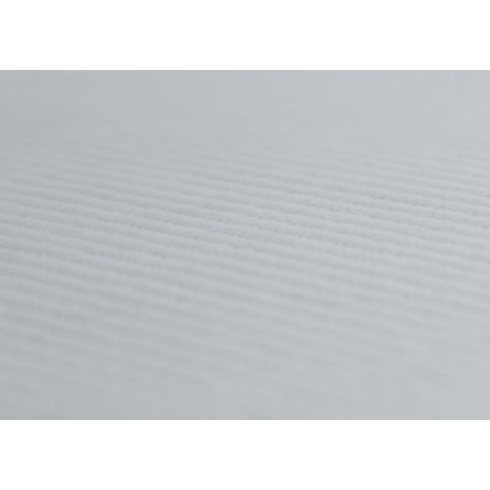 Esszimmerstuhl HWC-A50 II, Stuhl Kchenstuhl Polsterstuhl, Holz Stoff/Textil Cord (400g/m) FSC ~ creme-wei