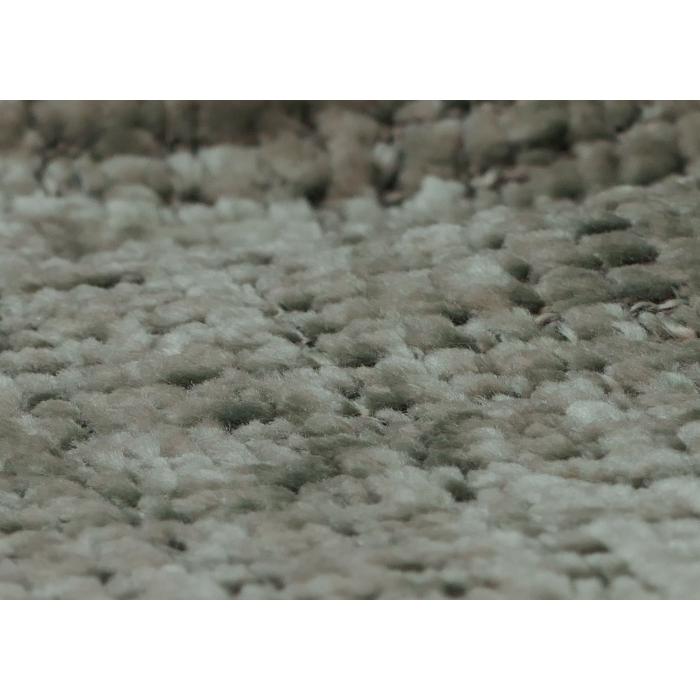Relaxsessel HWC-C76, Schaukelstuhl Schwingstuhl mit Hocker Stoff Chenille (465g/m) ko-Tex ~ grn, Gestell dunkel