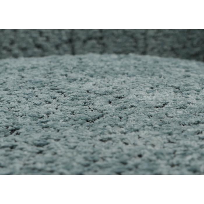 Lounge-Sessel HWC-K37, Cocktail-/Ohrensessel Polsterstuhl Retro Vintage Stoff Chenille (500g/m) ko-Tex ~ blau-grn