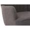 Lounge-Sessel HWC-K37, Cocktail-/Ohrensessel Polsterstuhl Retro Vintage Stoff Boucl (600g/m) ko-Tex ~ dunkelgrau